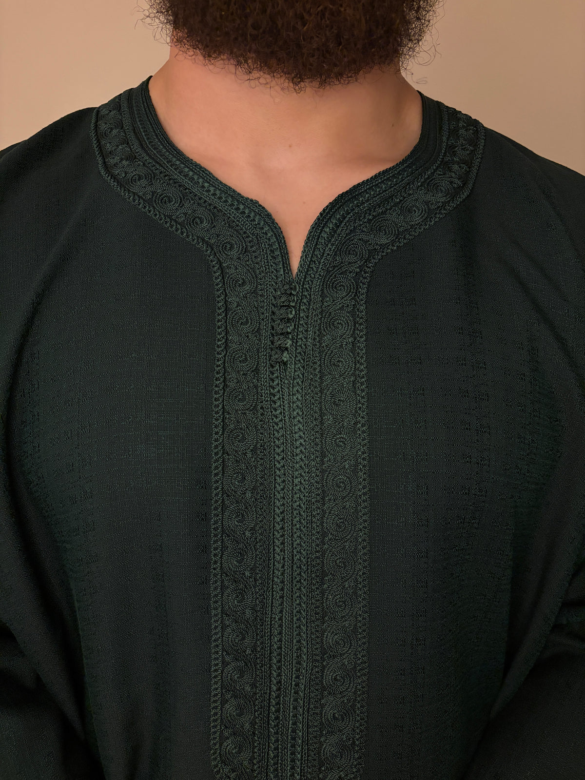 Mens Handmade Linen Gandoura