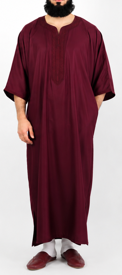 Mens Handmade Linen Gandoura