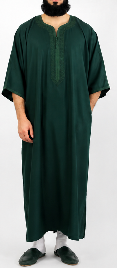Mens Handmade Linen Gandoura